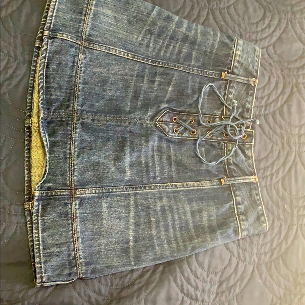 Denim skirt